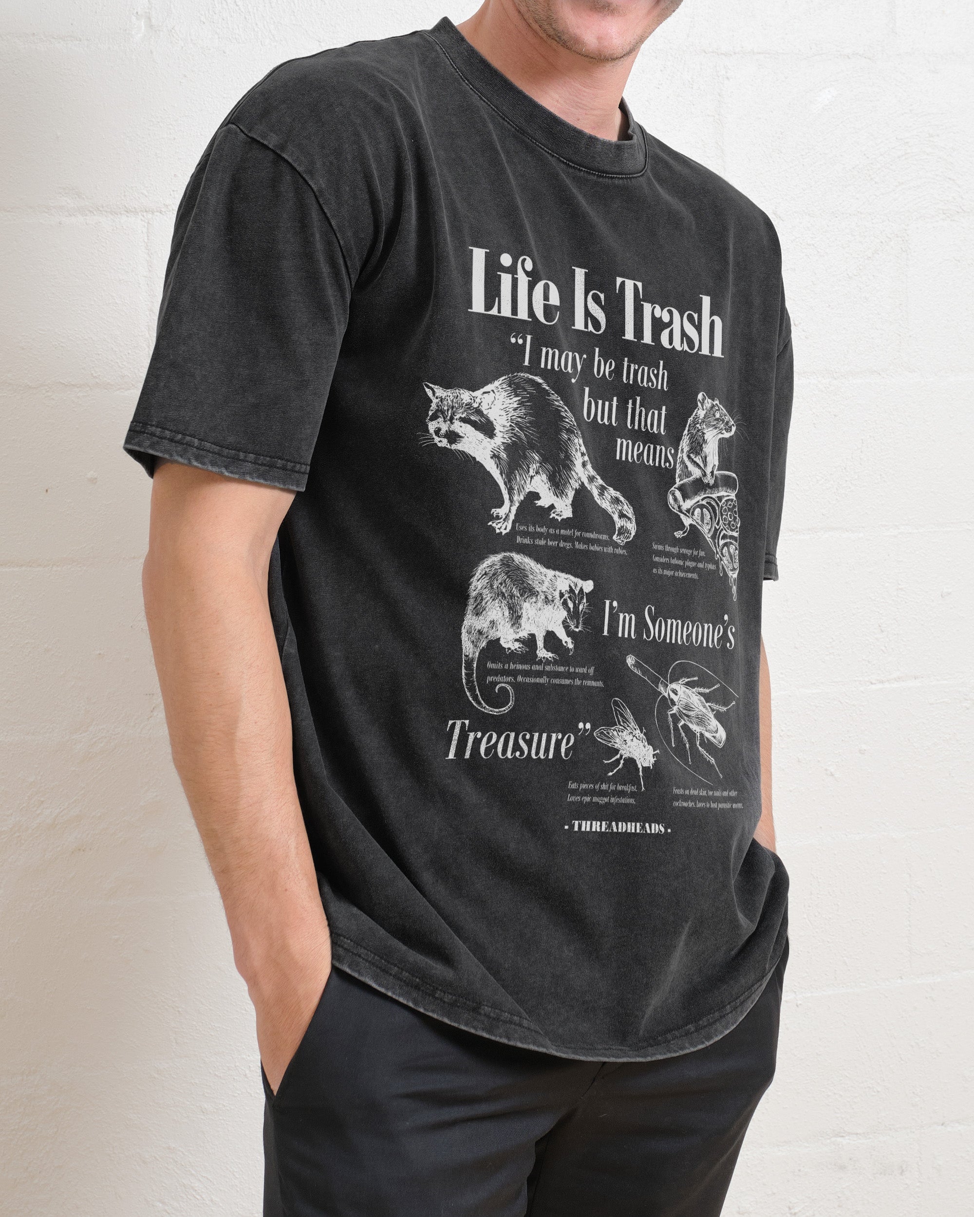 Life Is Trash Wash Tee Australia Online