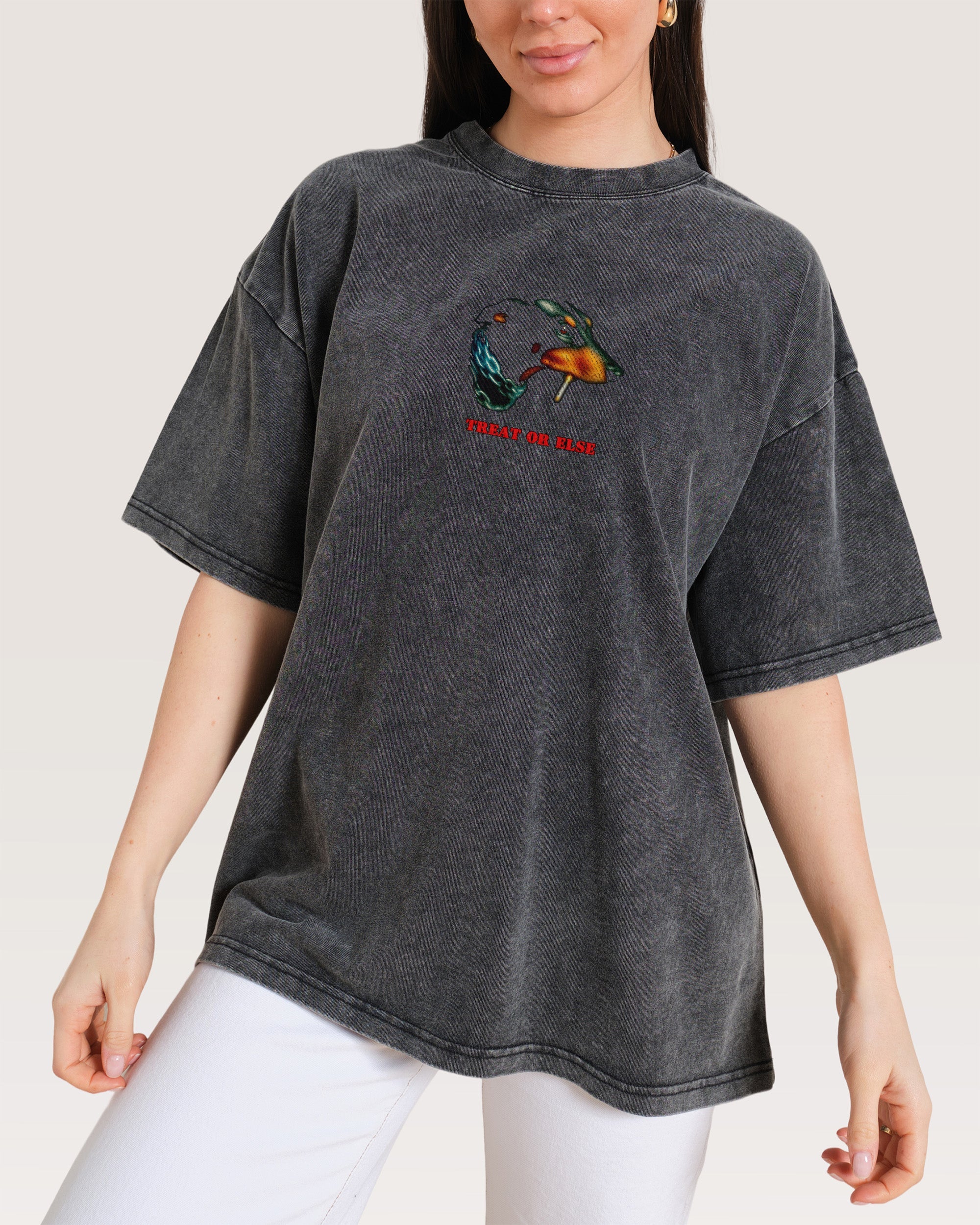 Treat or Else Wash Tee Australia Threadheads Online