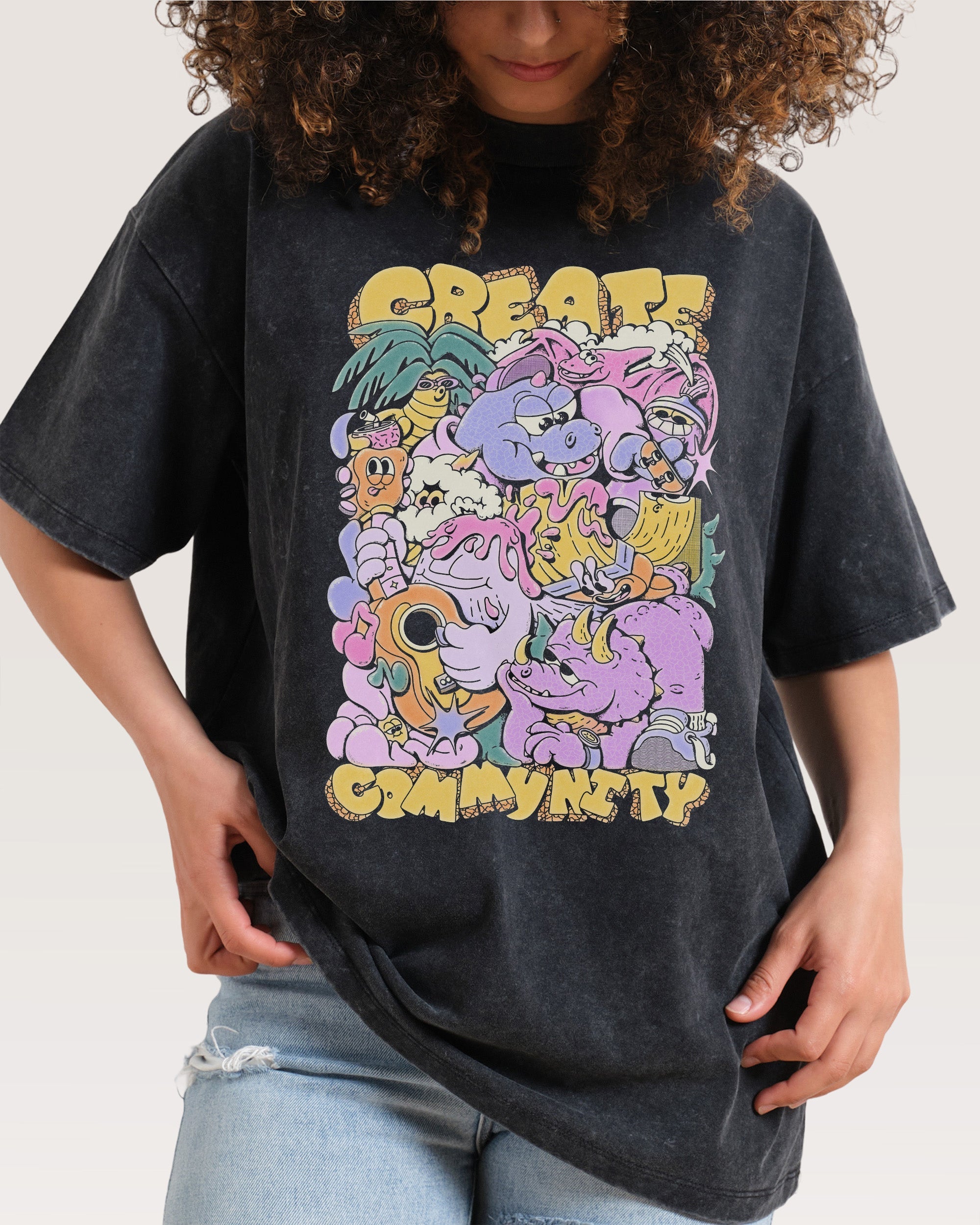 Create Community Oversized Tee