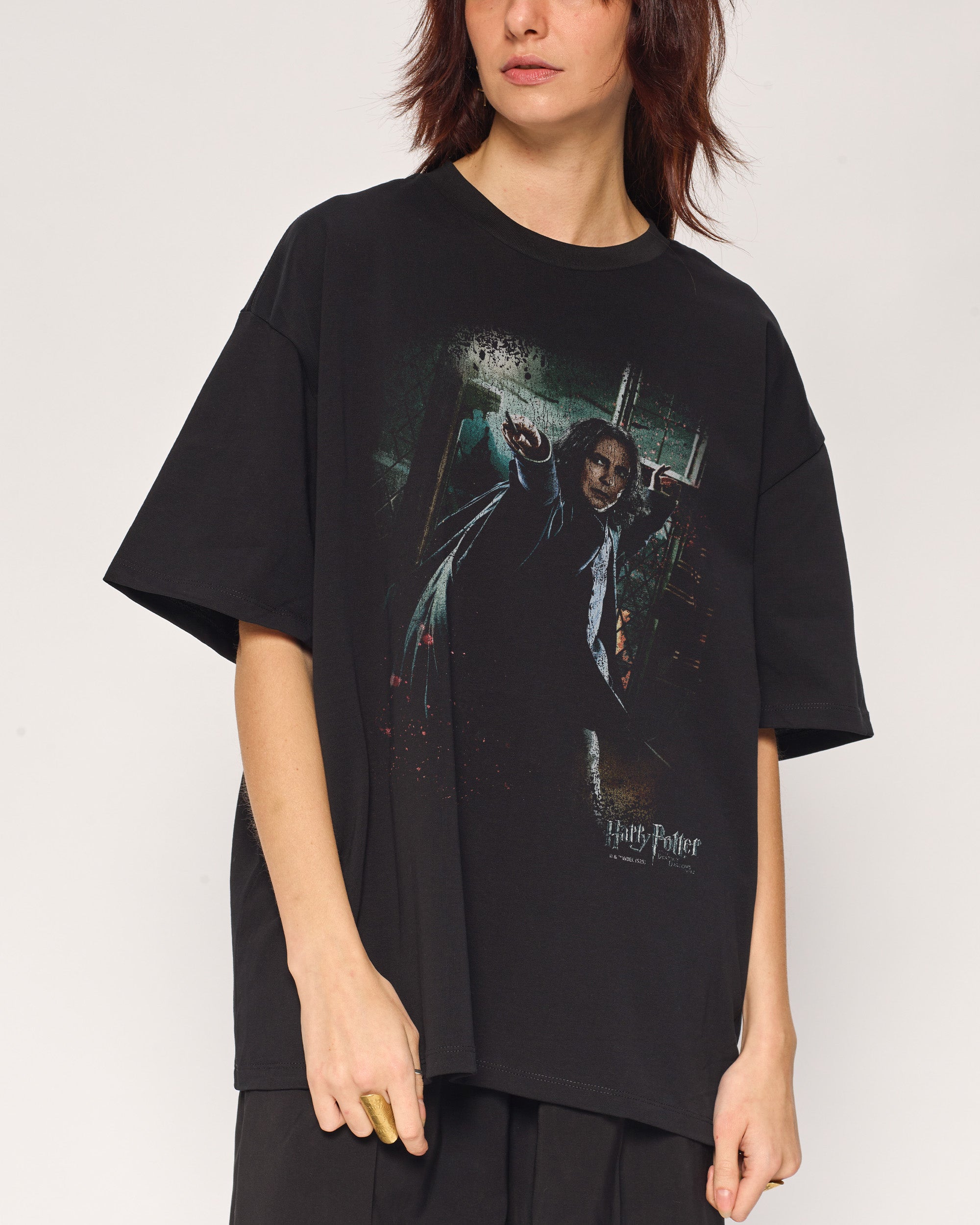Snape Black Oversized Tee