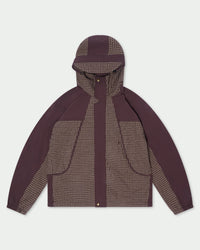 Cadence Checked Utility Jacket