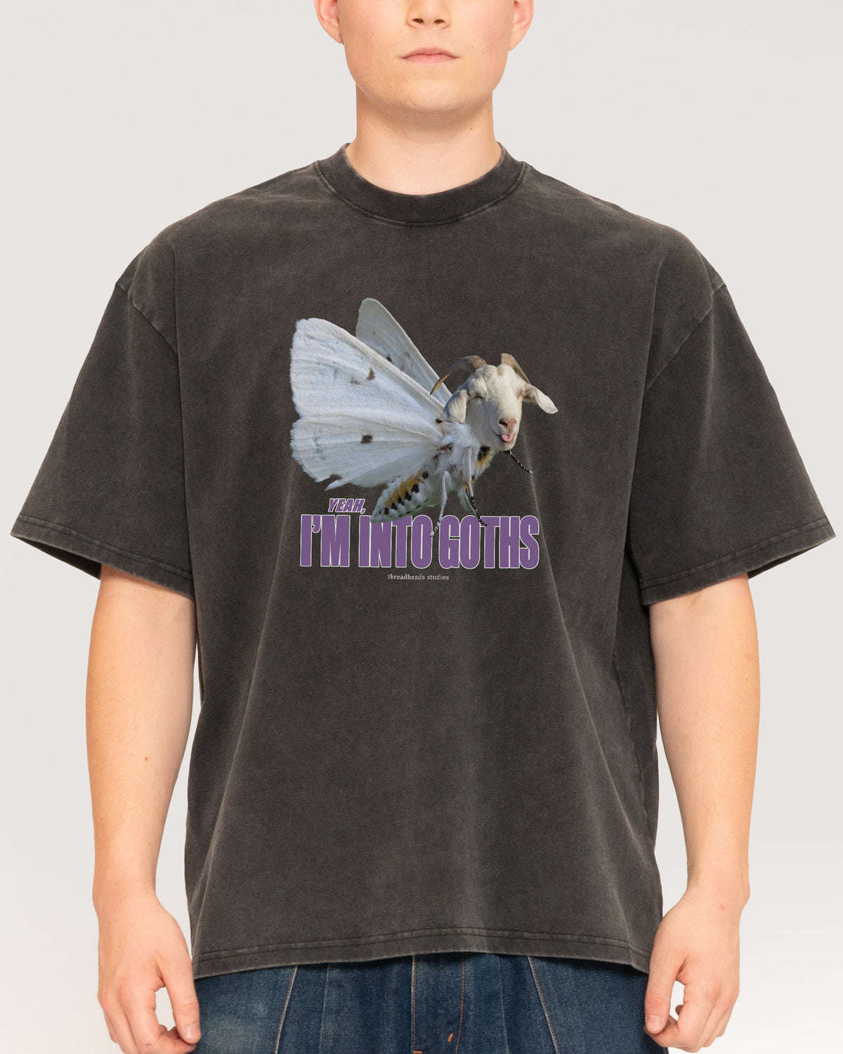 I’m Into Goths Black Stone Oversized Tee