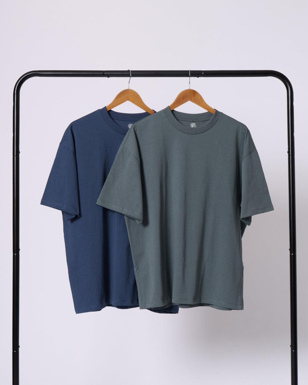 Oversized Tee 2 Pack: Navy, Sage Online Australia