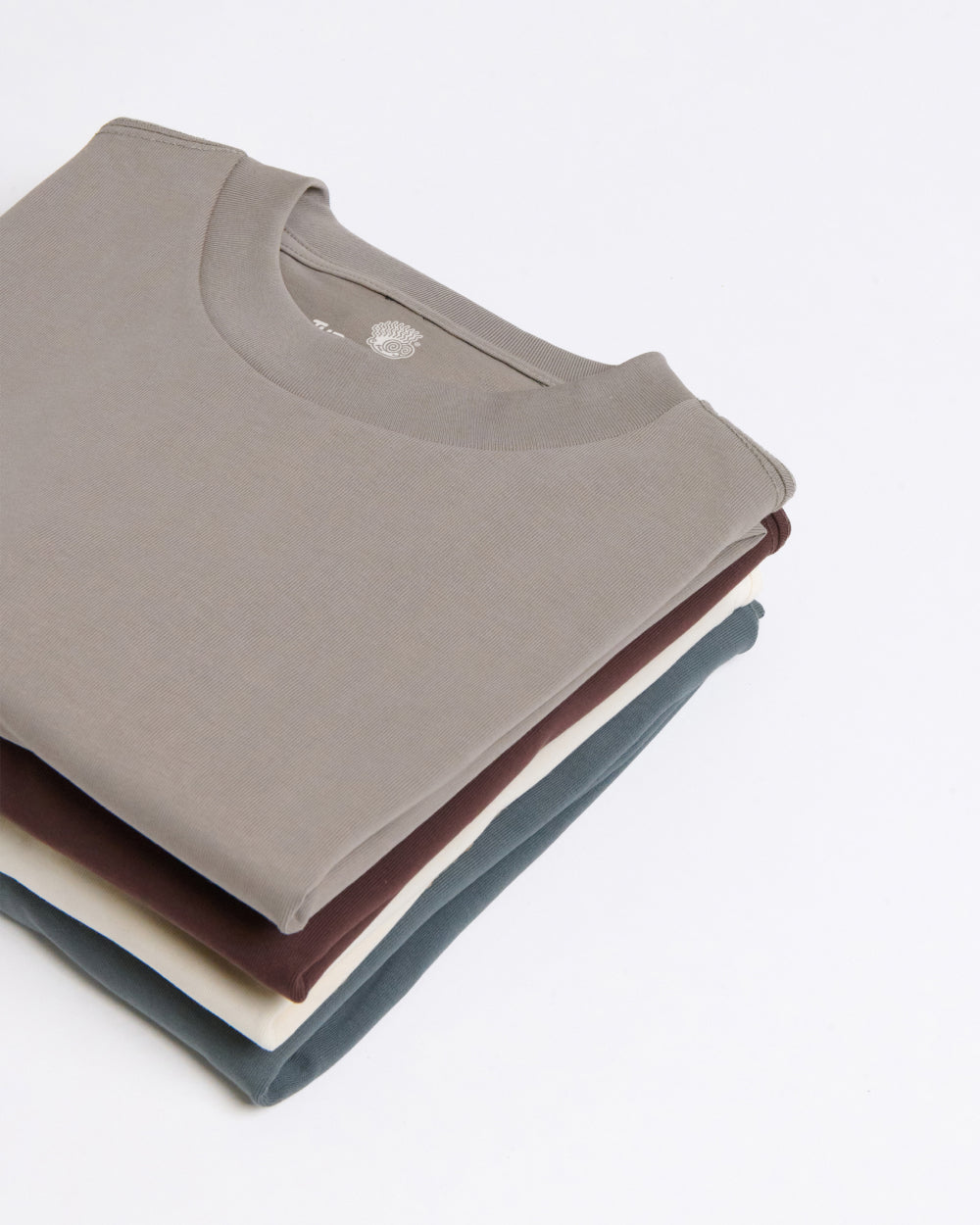 Oversized Tee 4 Pack: Brown, Buff, Natural, Sage Online Australia