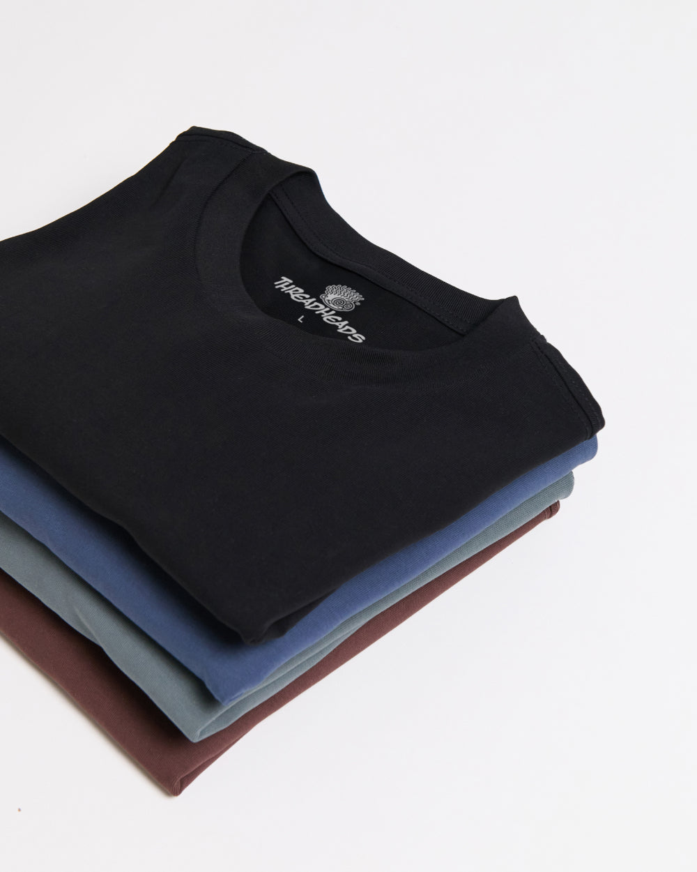 Oversized Tee 4 Pack: Brown, Sage, Navy, Black Online Australia