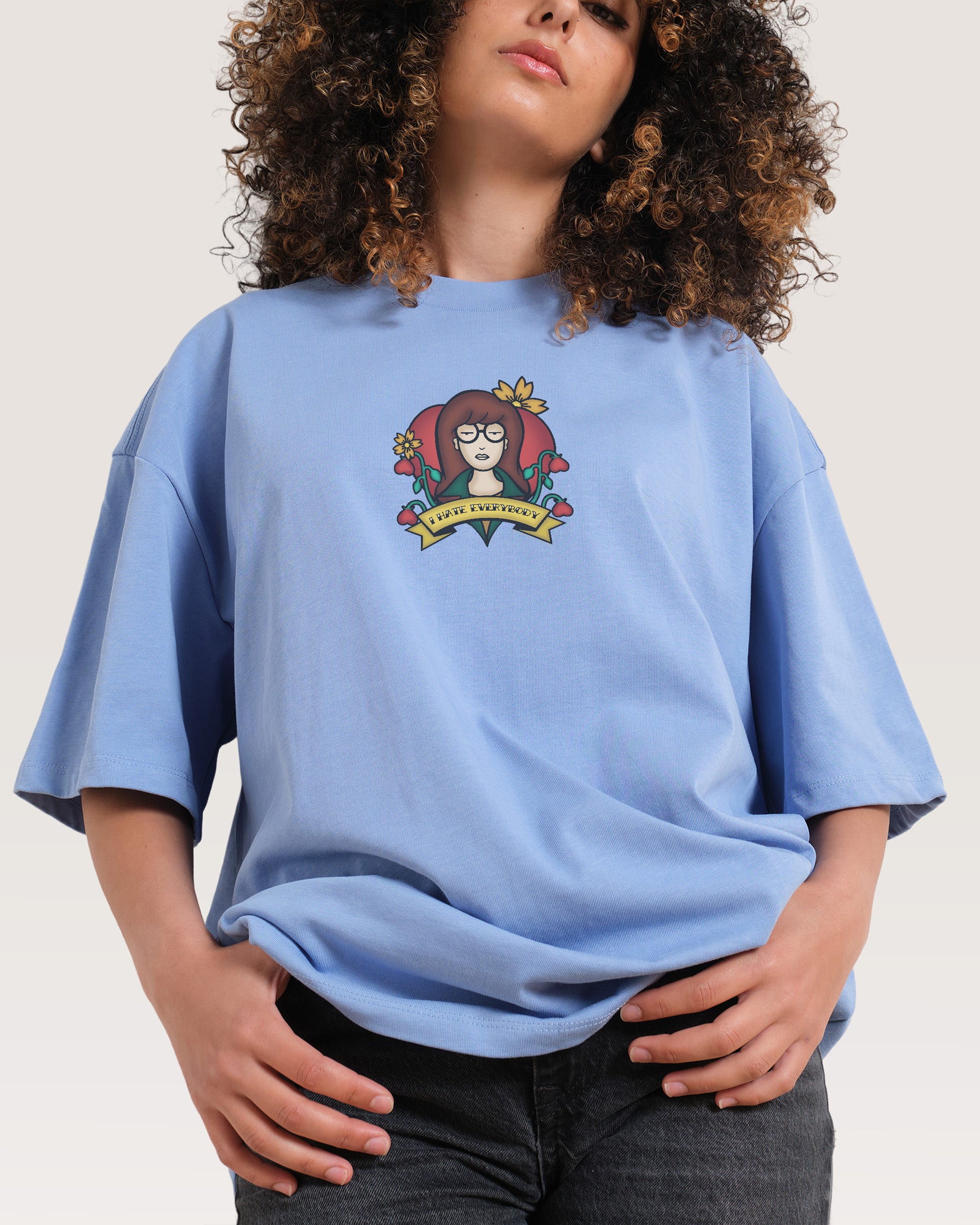 I Hate Everybody Oversized Tee
