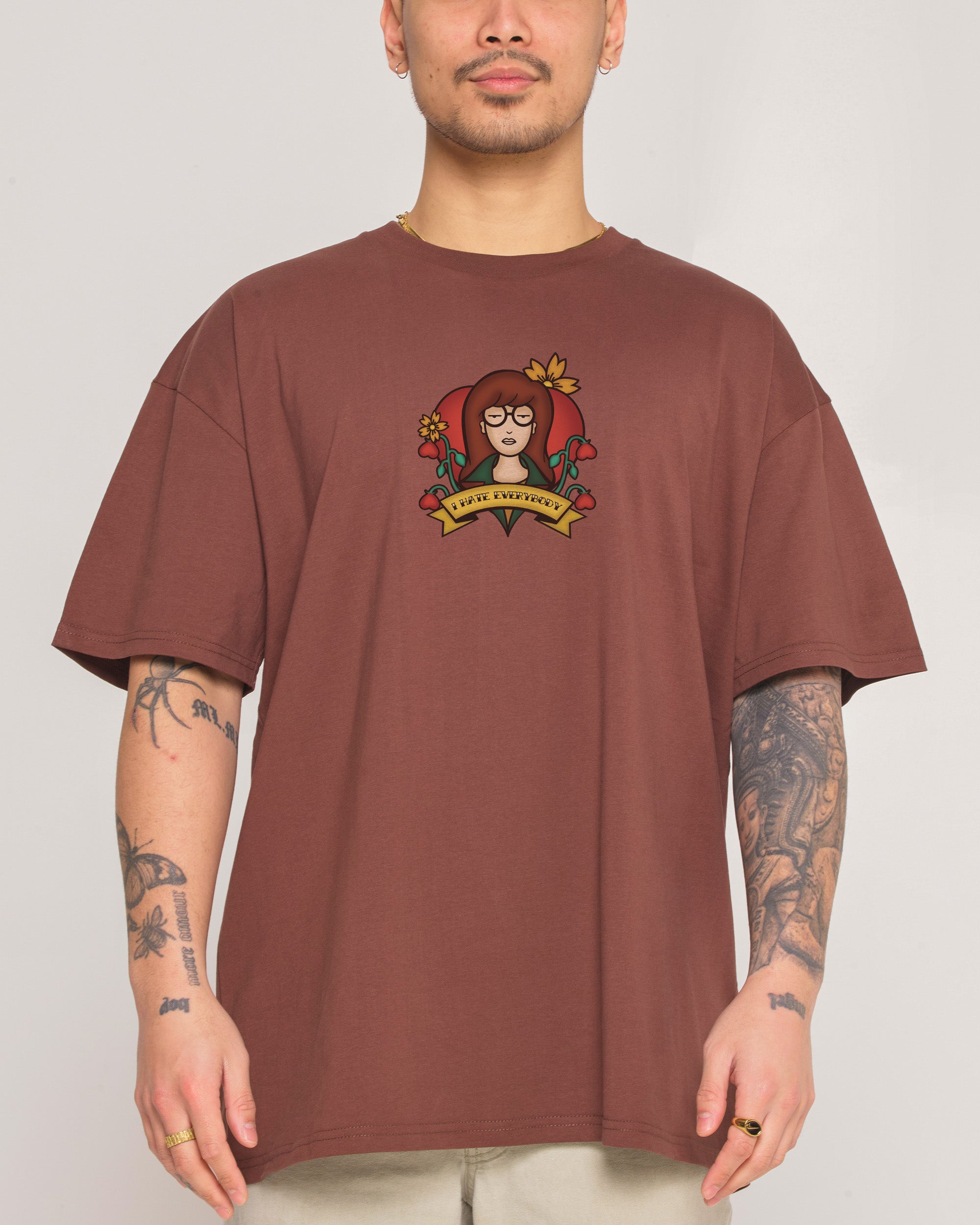 I Hate Everything Brown T-Shirt
