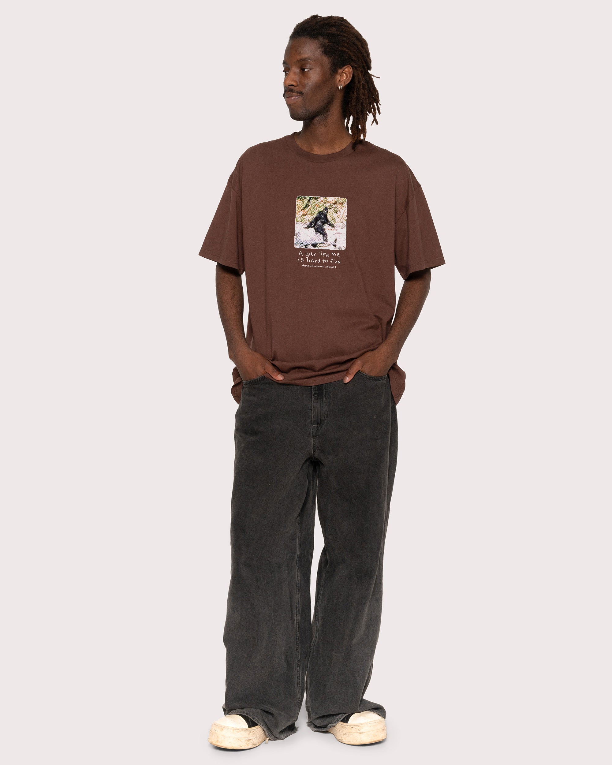 A Guy Like Me is Hard to Find Brown T-Shirt
