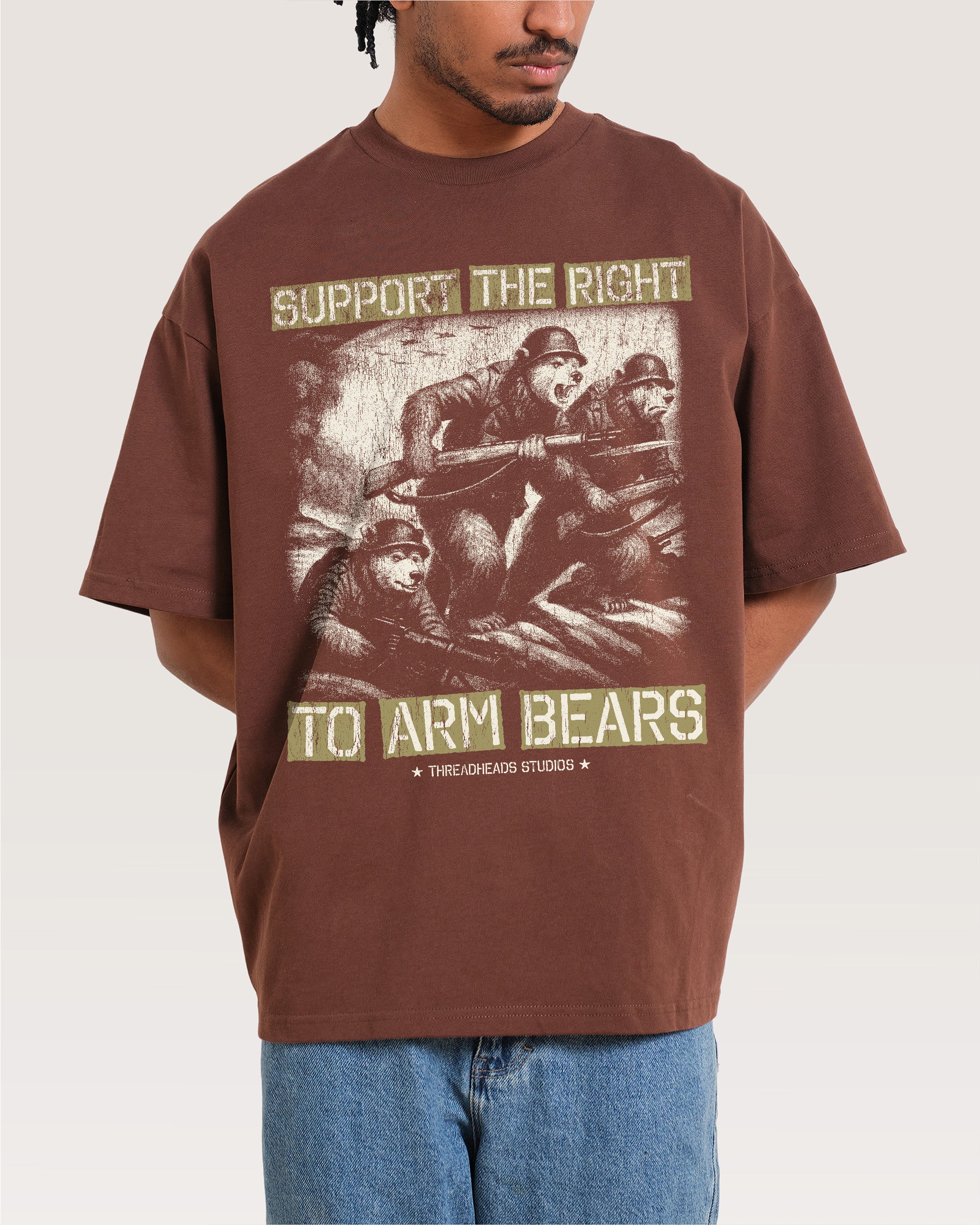 Arm Bears Oversized Tee Australia Threadheads Online