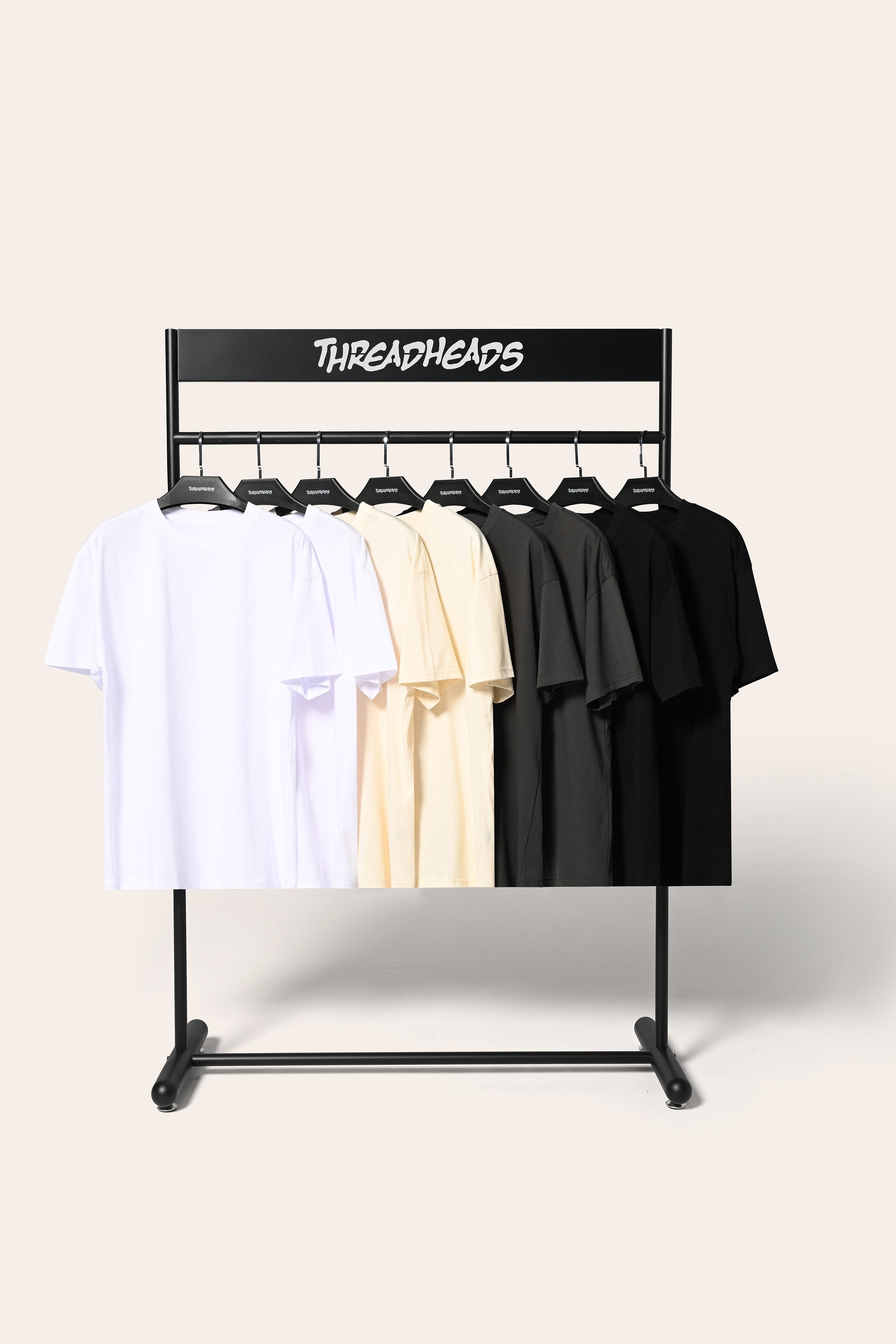 Classic Tee 8 Pack: Natural, Black, Charcoal, White