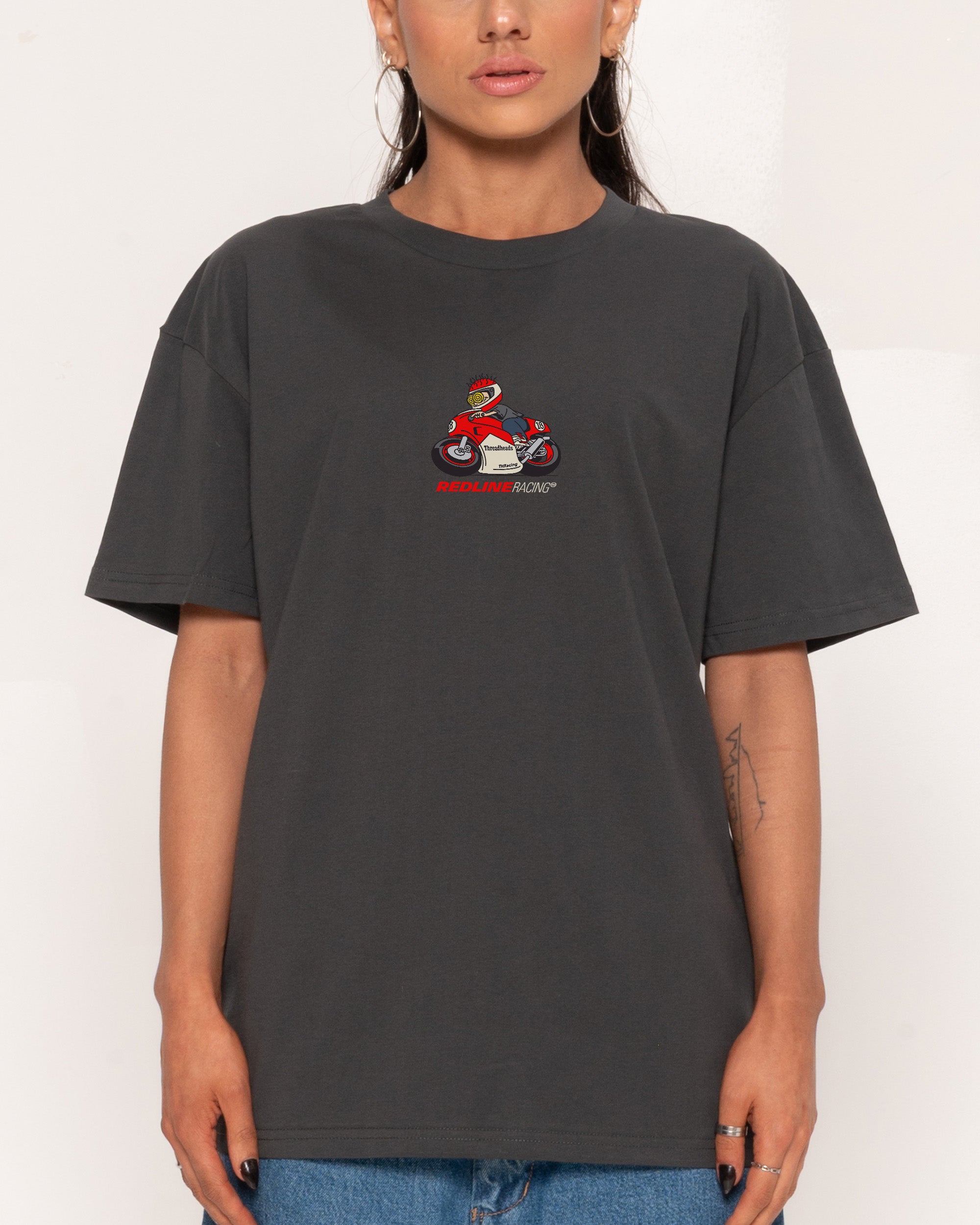 Redline Racing Charcoal T-Shirt