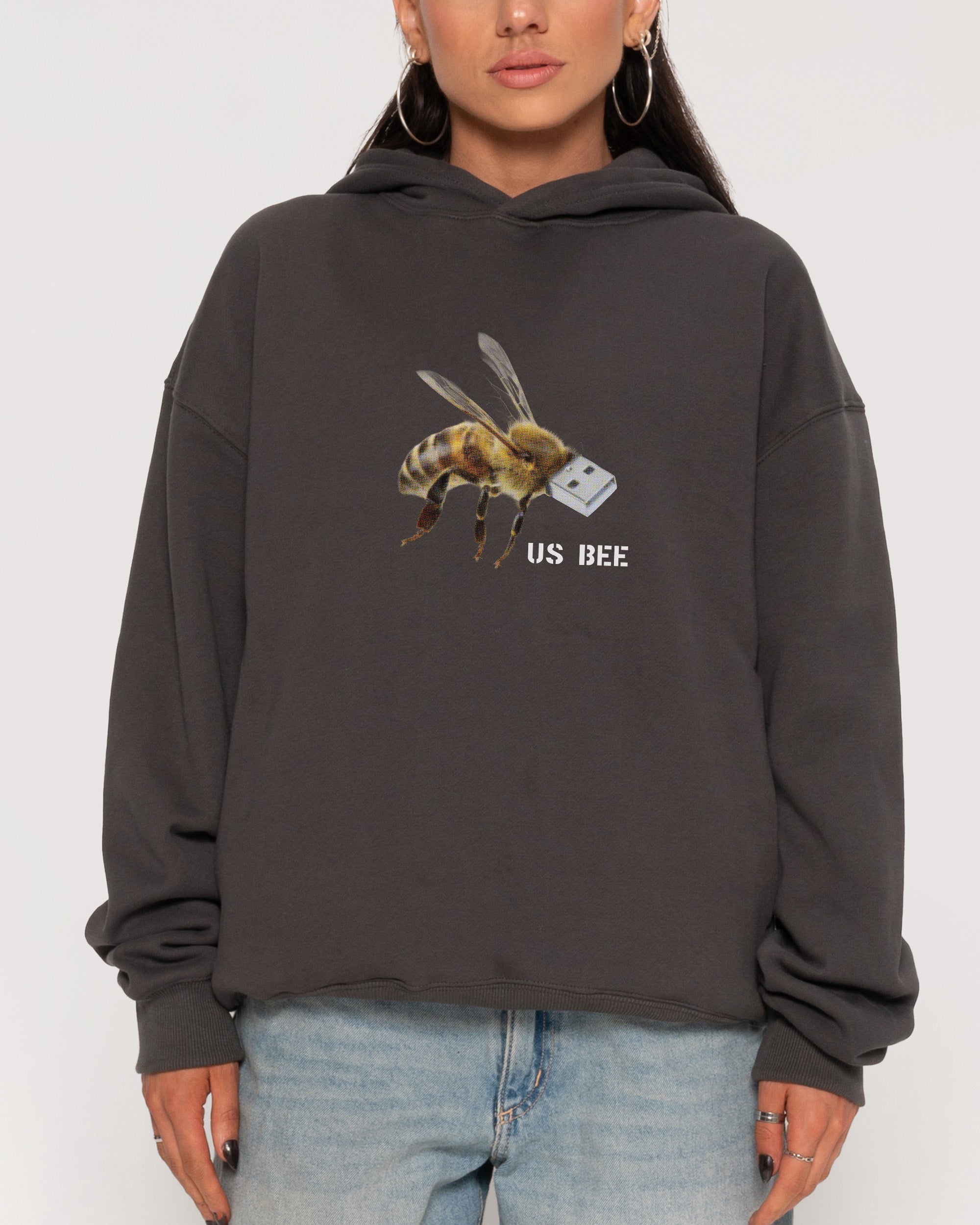 US BEE Charcoal Hoodie