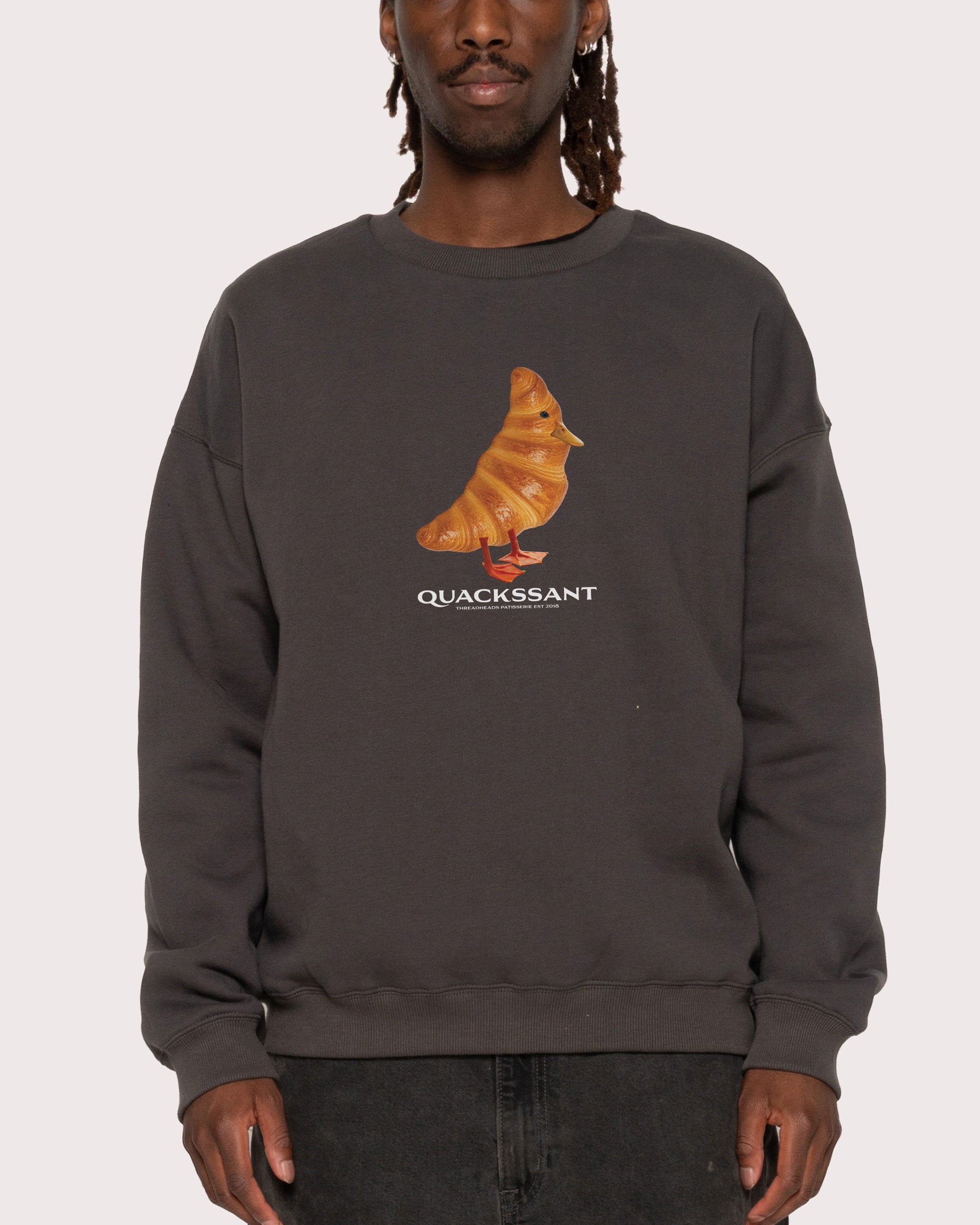 Quackssant Charcoal Sweatshirt