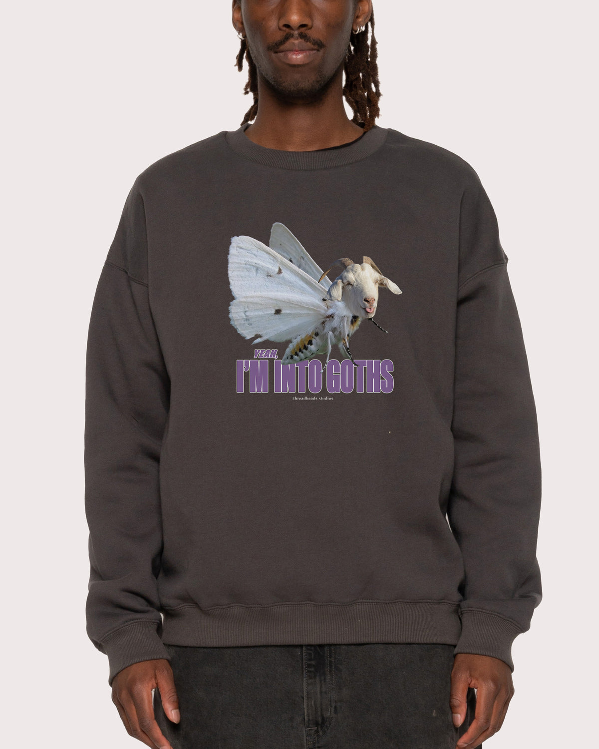 I’m Into Goths Charcoal Sweatshirt
