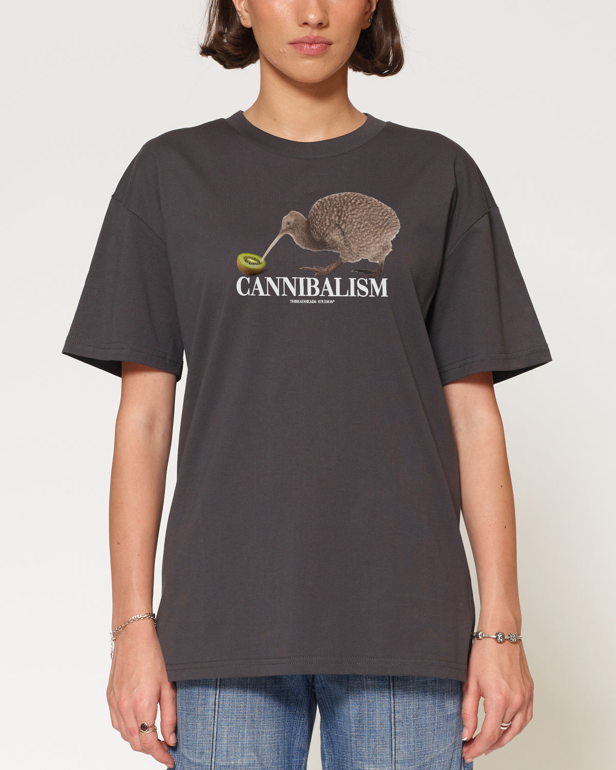 Cannibalism Charcoal T-Shirt