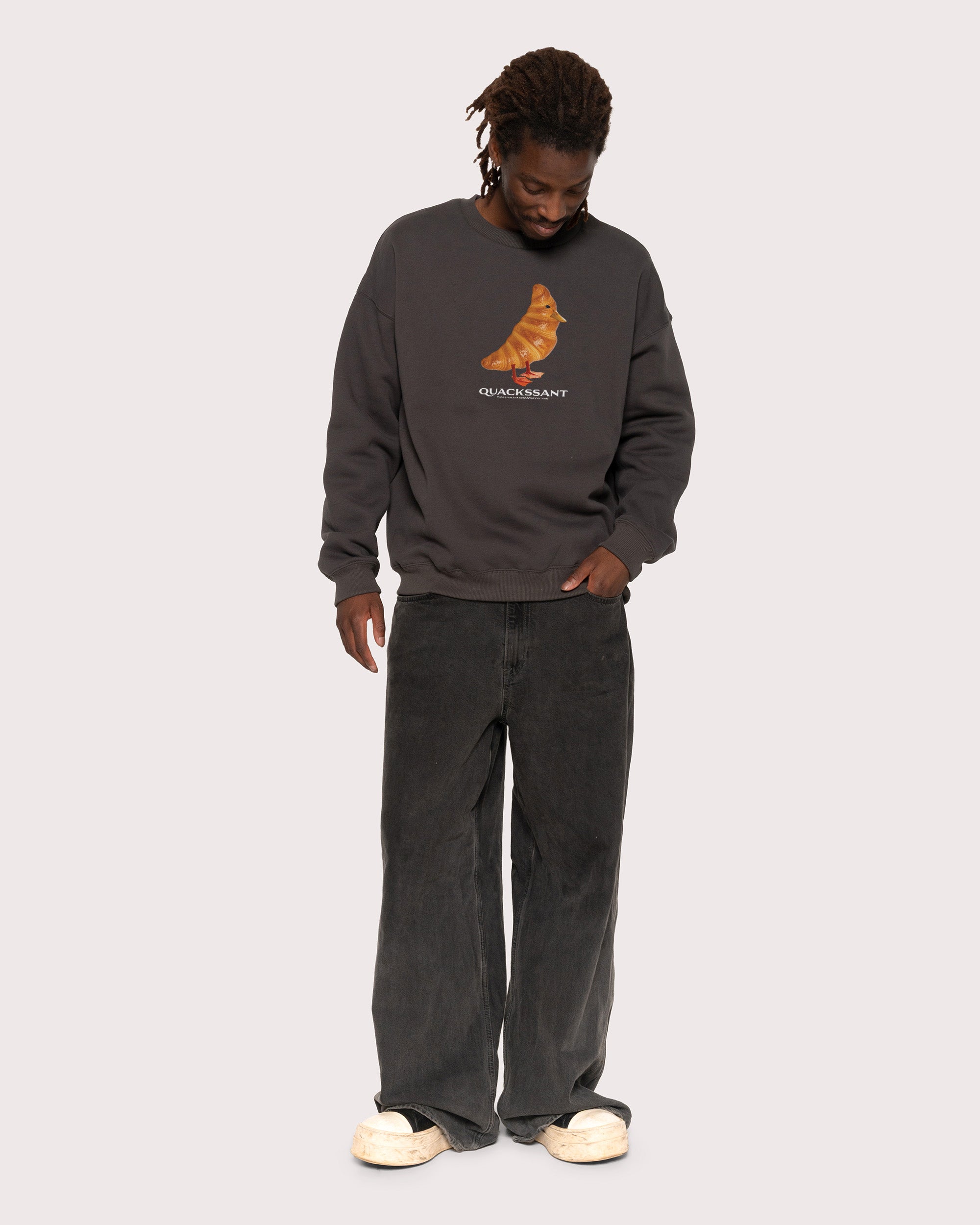Quackssant Charcoal Sweatshirt
