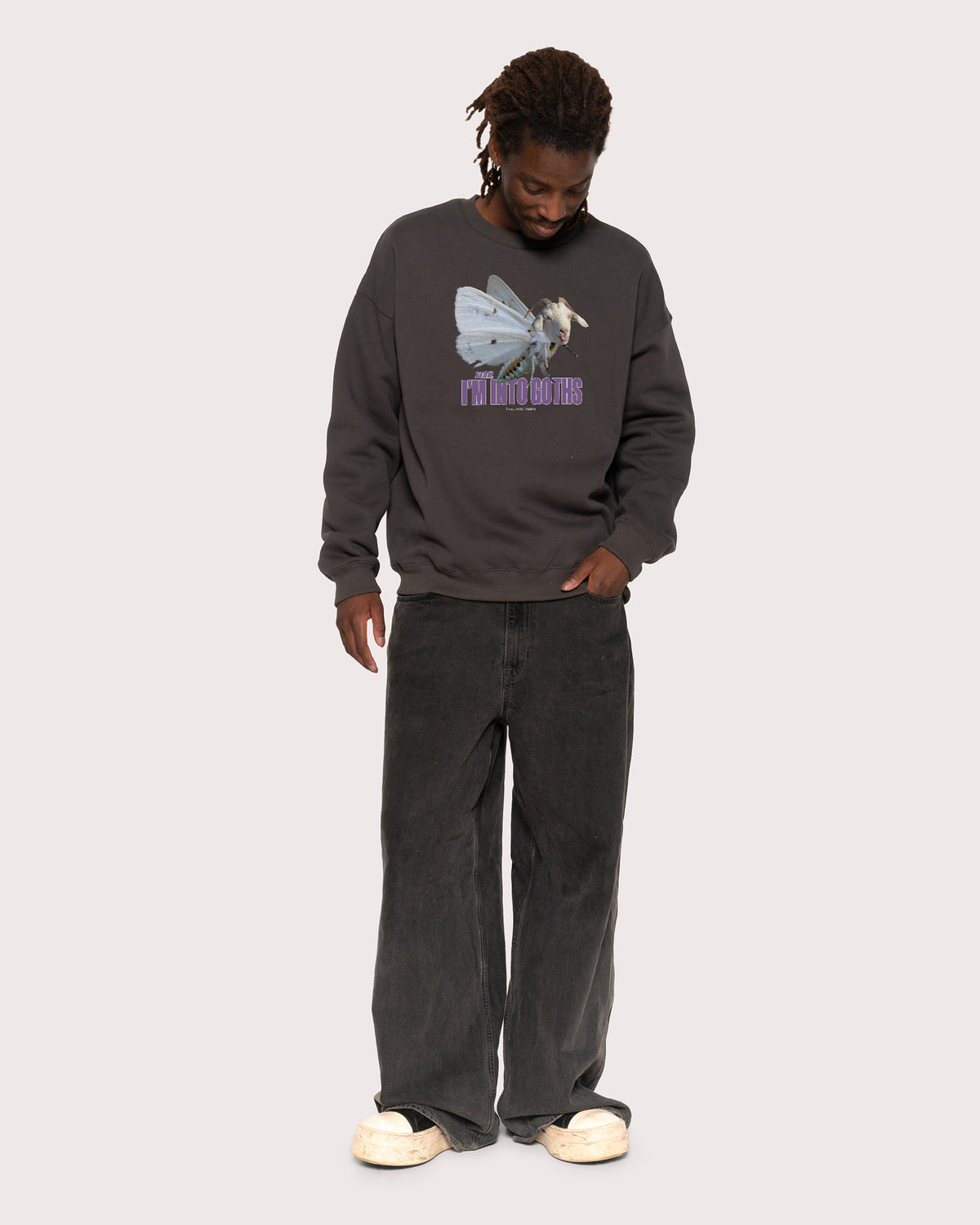 I’m Into Goths Charcoal Sweatshirt