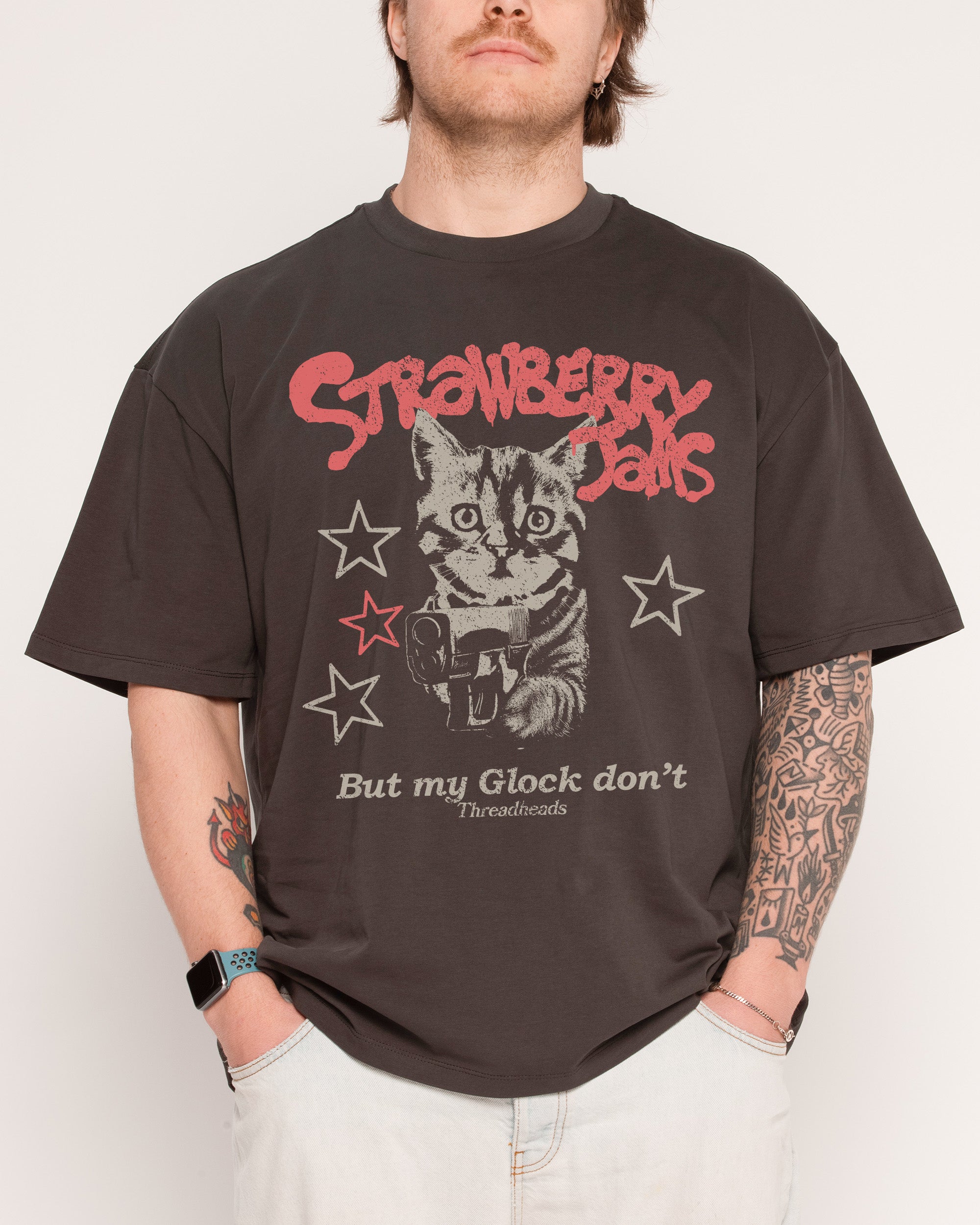 Strawberry Jams Oversized Tee Australia Threadheads Online