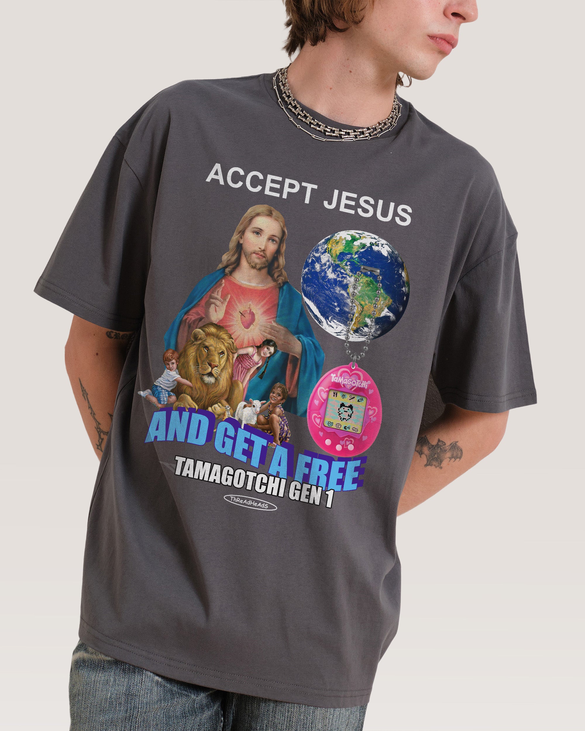 Accept Jesus T-Shirt Australia Threadheads Online