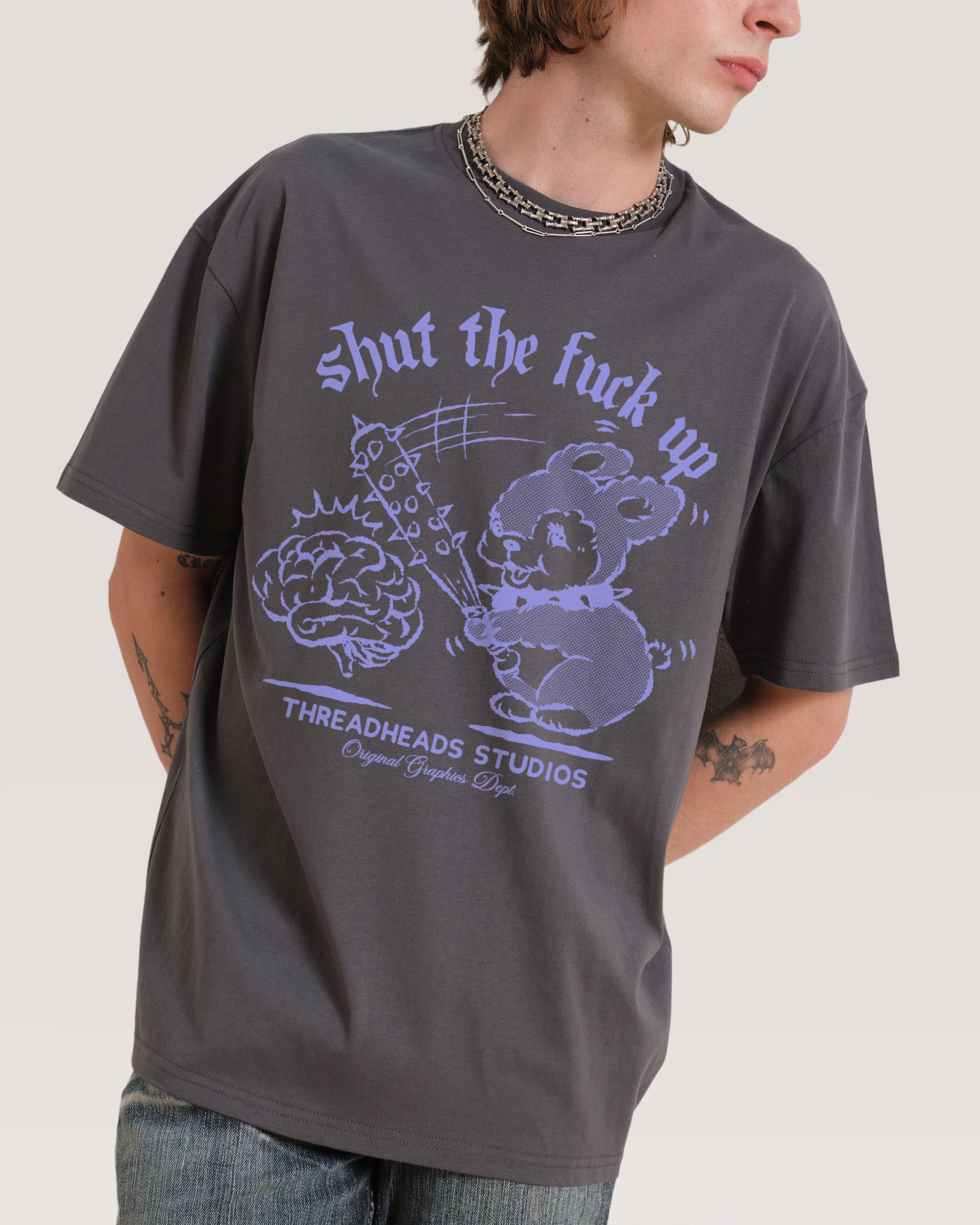 Shut the F Up T-Shirt Australia Threadheads Online