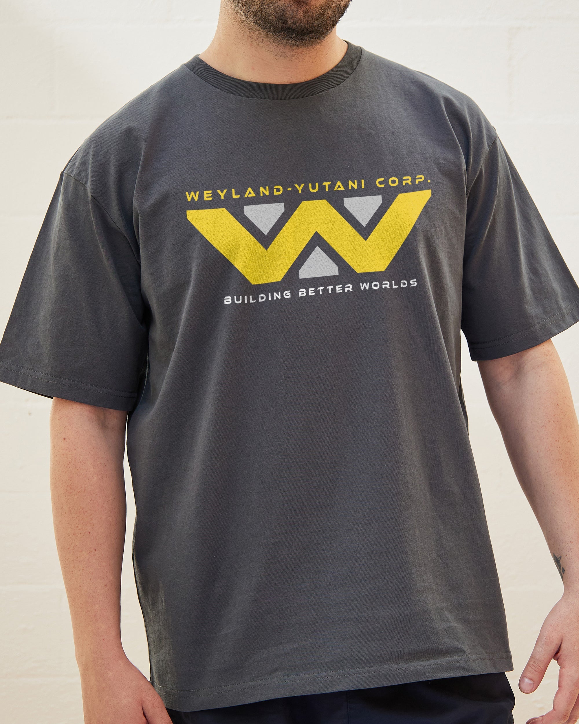 Urban Backwoods Weyland Yutani Corp Uomo T-Shirt Nero Taglia S Urban Backwoods Weyland Yutani Corp Uomo T-Shirt Nero Taglia S