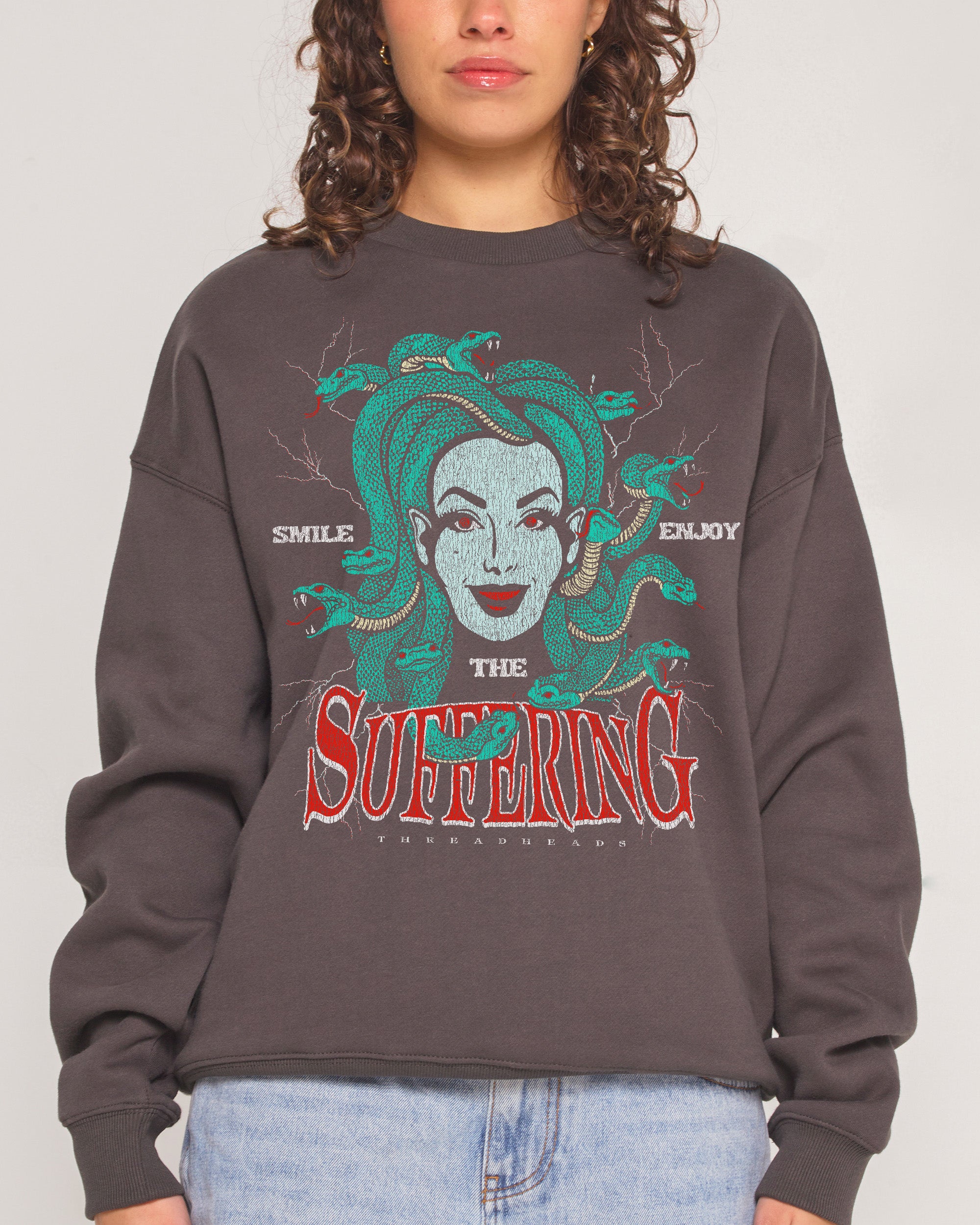 Smile Suffering Sweatshirt Australia Threadheads Online
