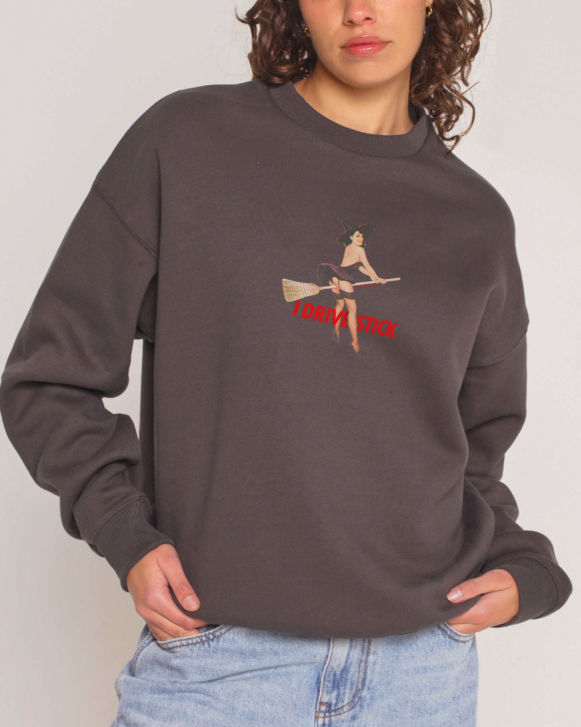 I Drive Stick Sweatshirt