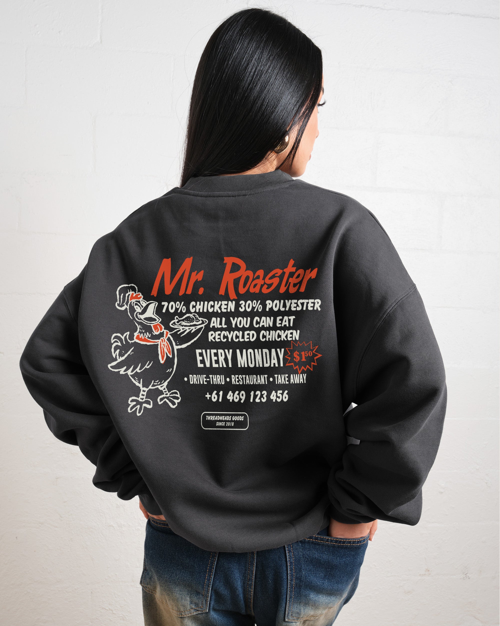 Mr. Roaster Fried Chicken Sweatshirt