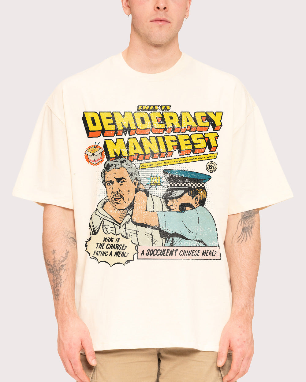 This is Democracy Manifest Oversized Tee