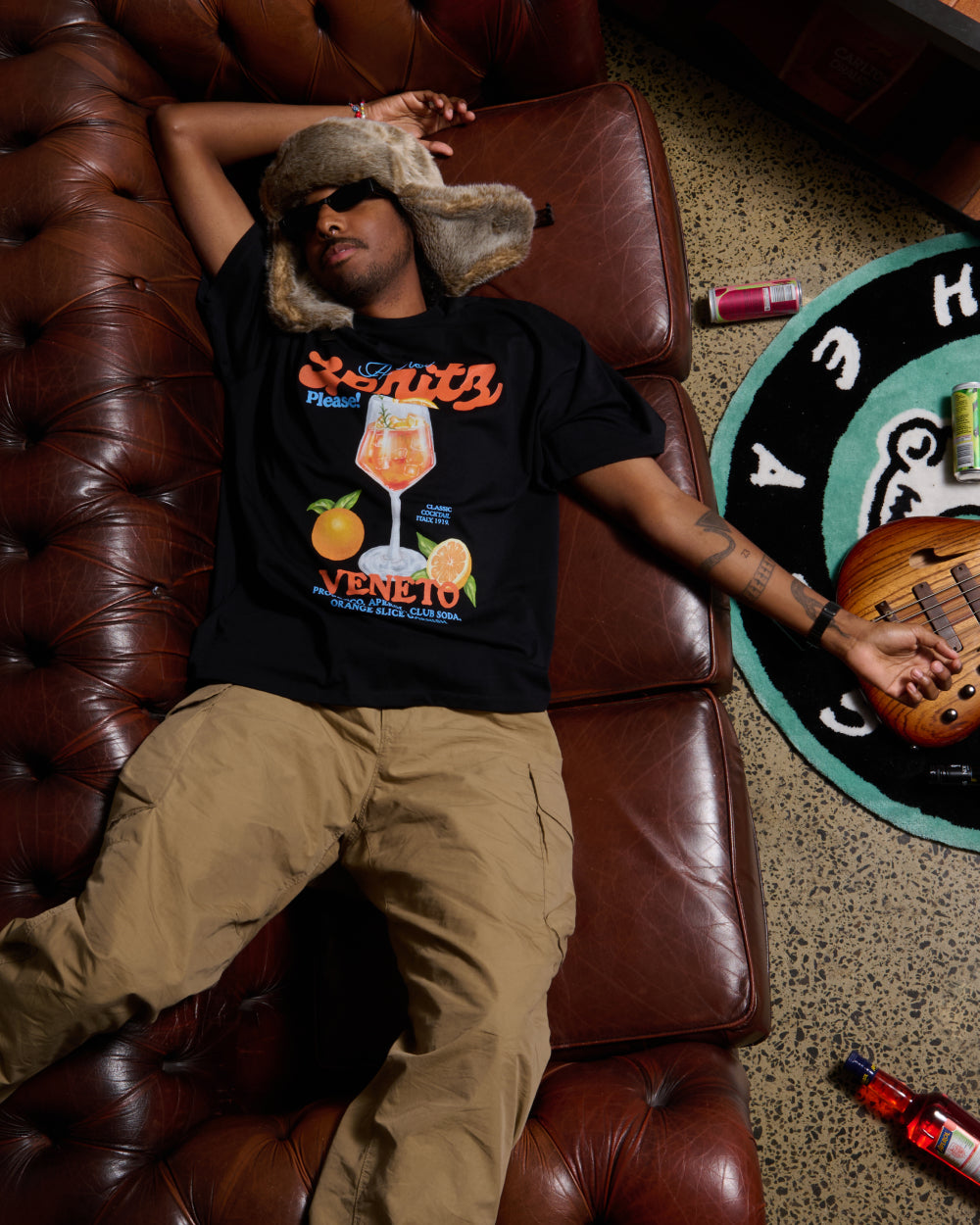 Aperol Spritz Please! Oversized Tee Online Australia