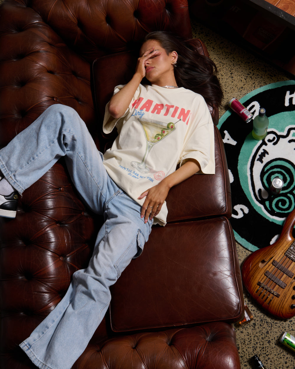 Dirty Martini Oversized Tee Online Australia