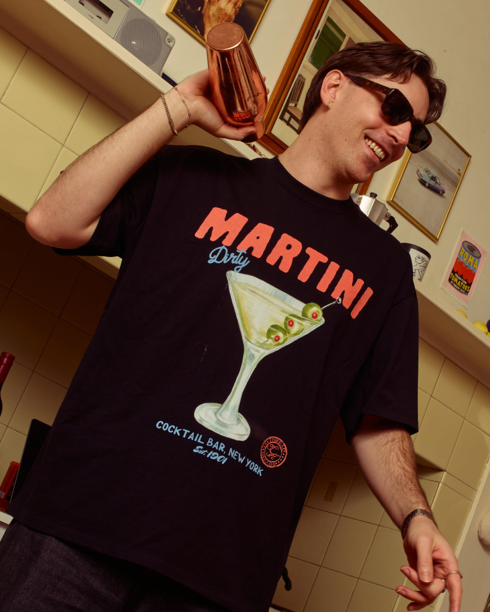 Dirty Martini Oversized Tee Online Australia