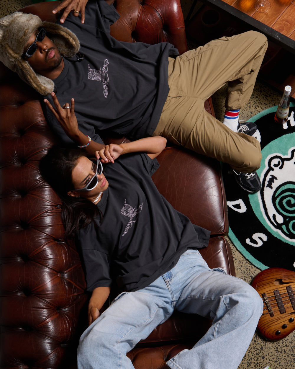 Negroni Cocktail Club Oversized Tee Online Australia