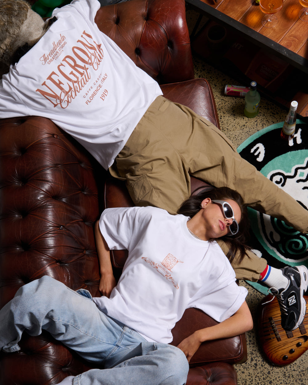 Negroni Cocktail Club Oversized Tee Online Australia