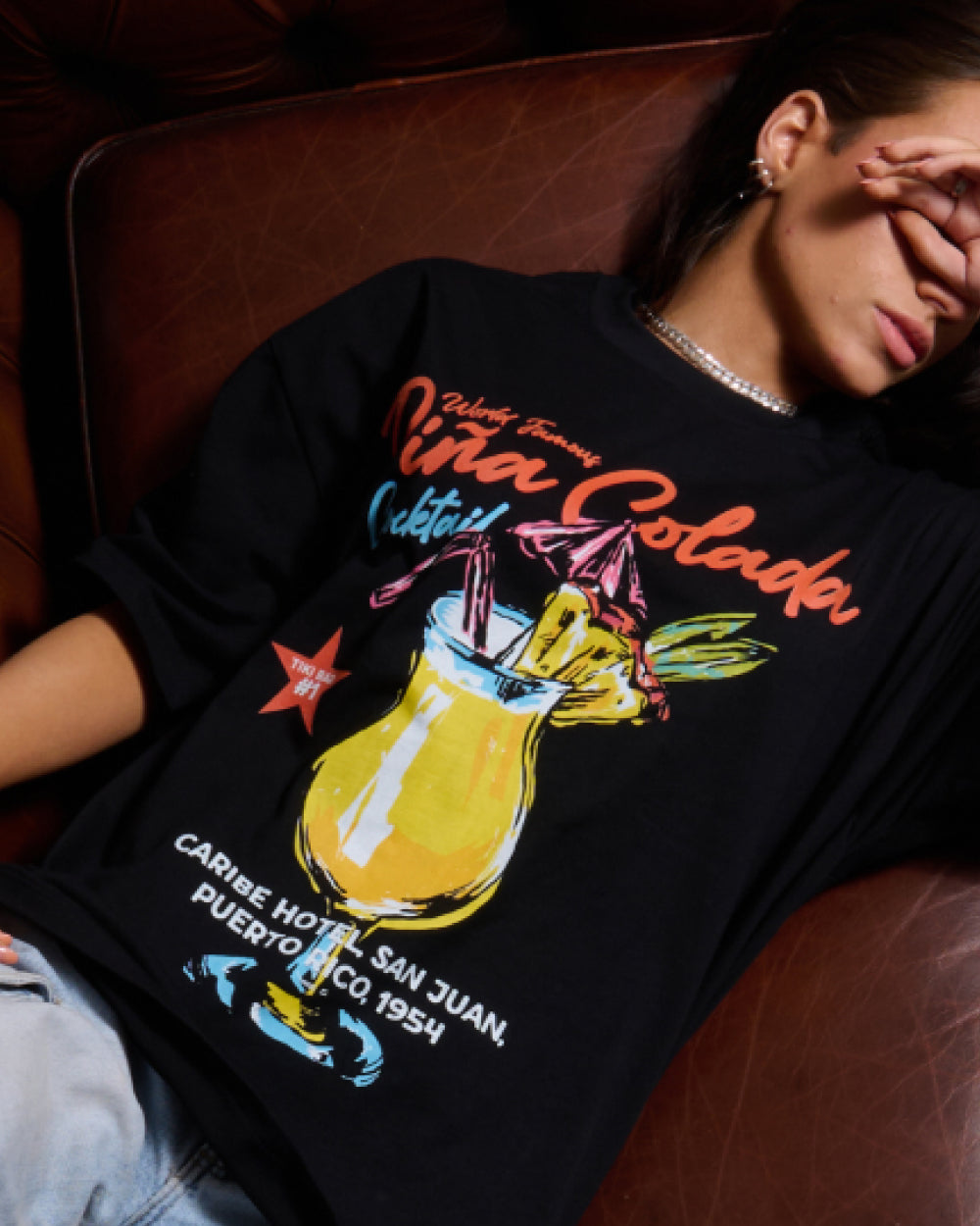 Pina Colada Oversized Tee Online Australia