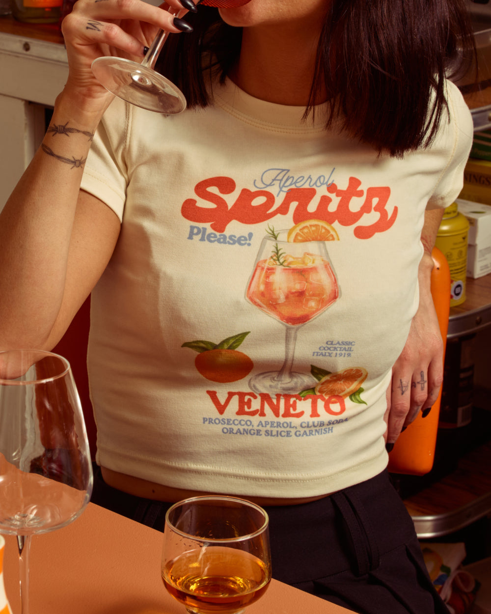 Aperol Spritz Baby Tee Online Australia