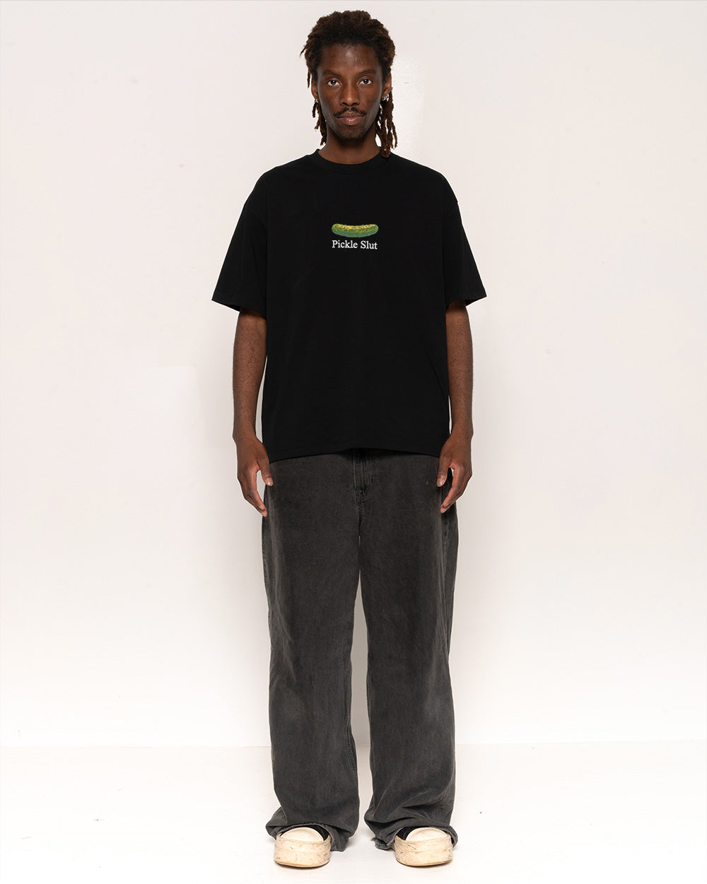 Pickle Slut Oversized Embroidered Tee