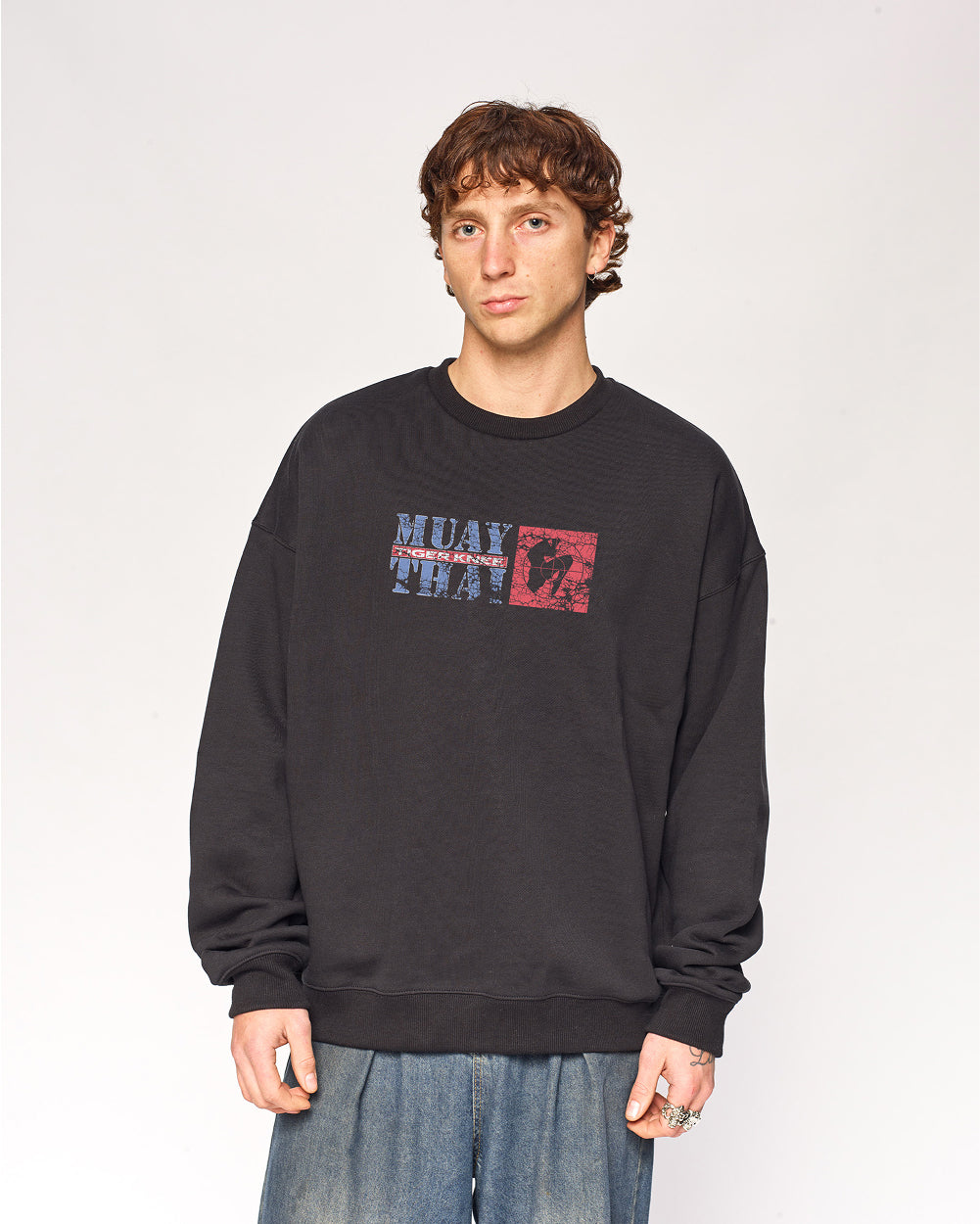 Tiger Knee Sweatshirt