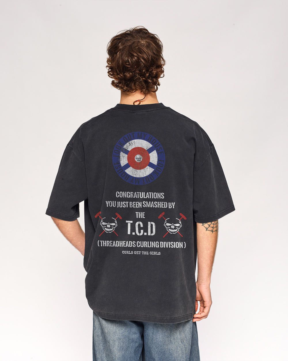 Curling Division Wash Tee