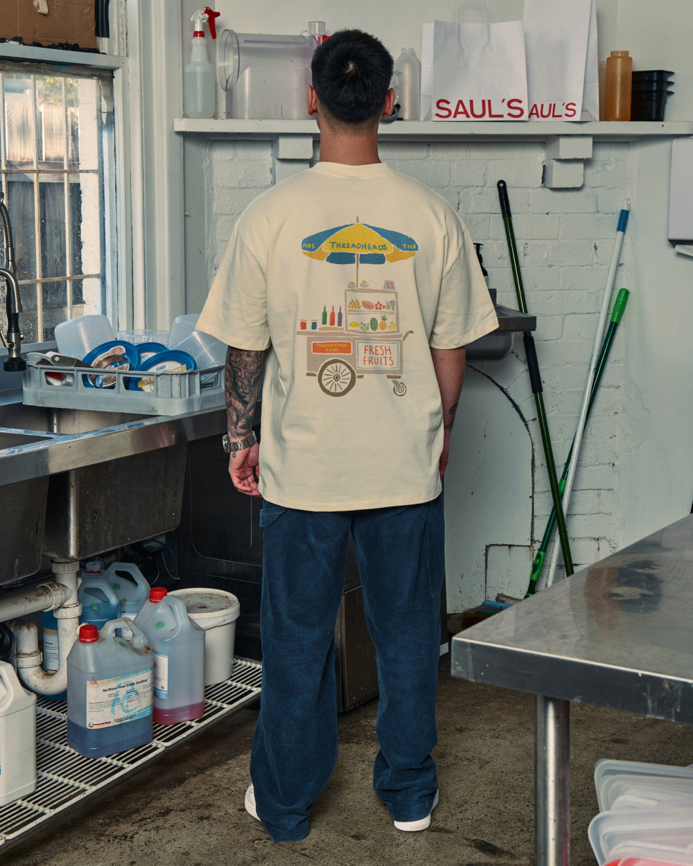 Fresh Fruits Oversized Tee