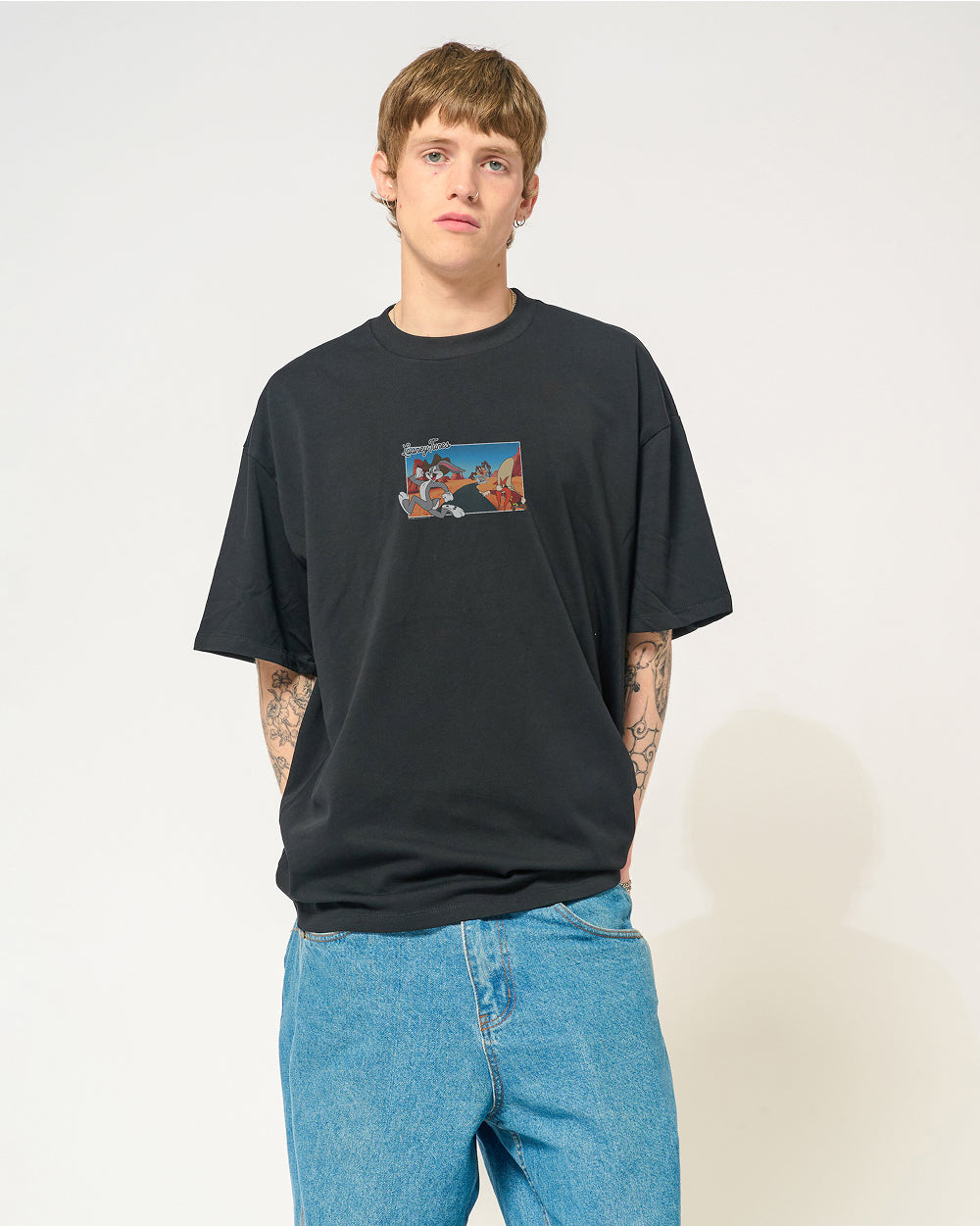 The Great Bugs Escape Oversized Tee Threadheads Australia #colour_black