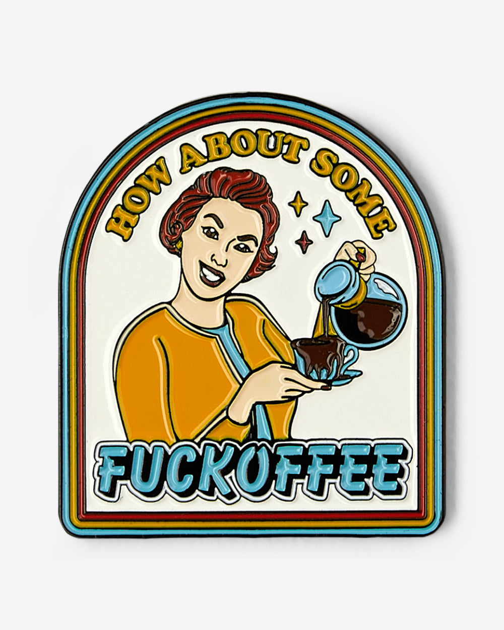 Fuckoffee Enamel Pin Australia Online