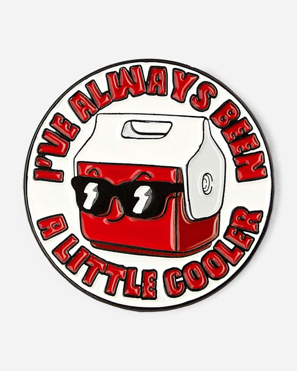 Chill Out Cooler Enamel Pin Australia Online