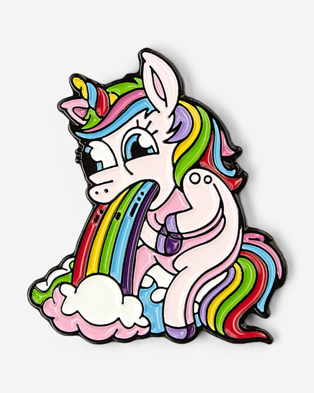 Unicorn Vom Enamel Pin Australia Online