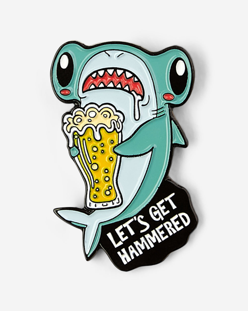 Get Hammered Enamel Pin | Funny Pin | Threadheads Exclusive