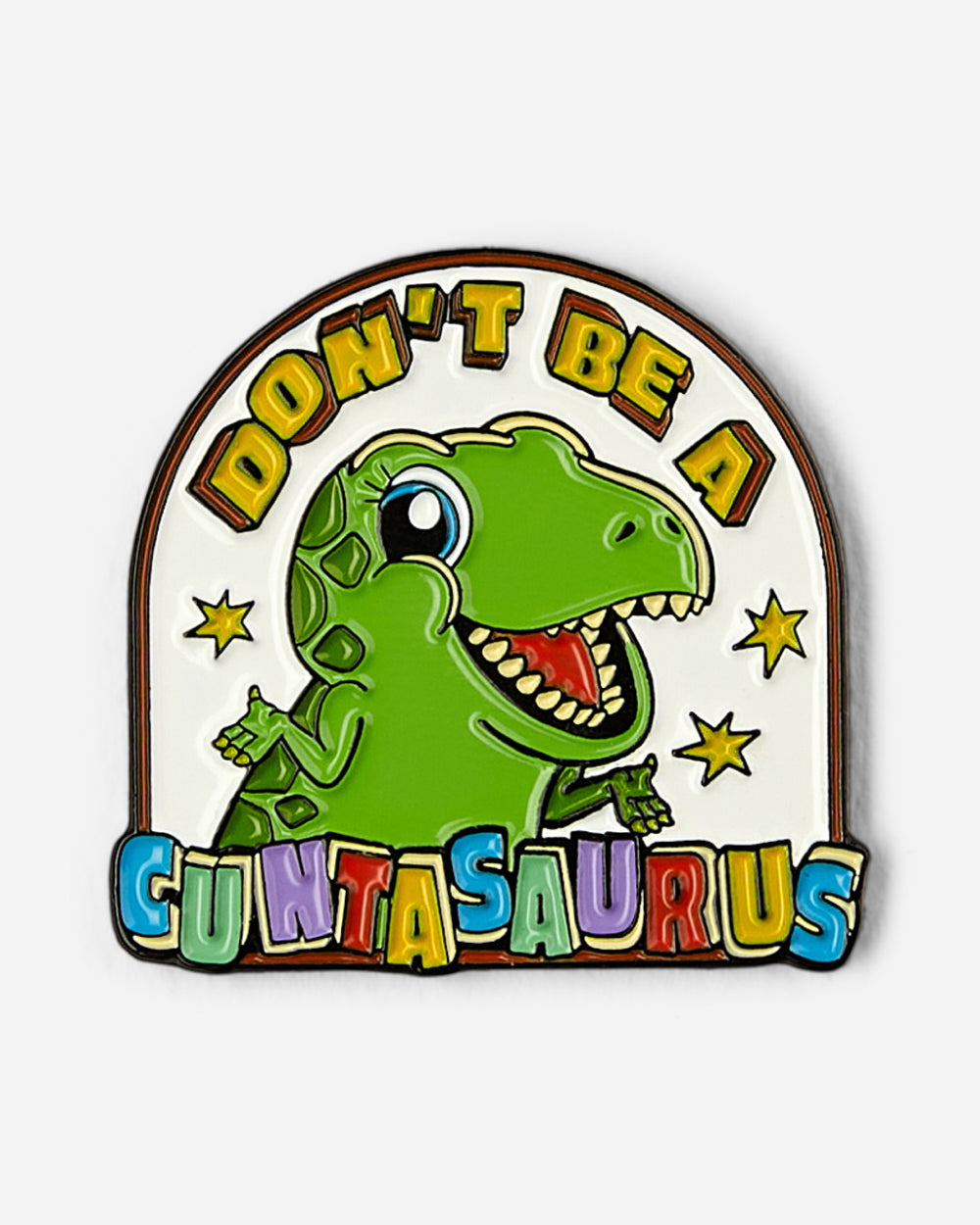 Cuntasaurus Enamel Pin Australia Online