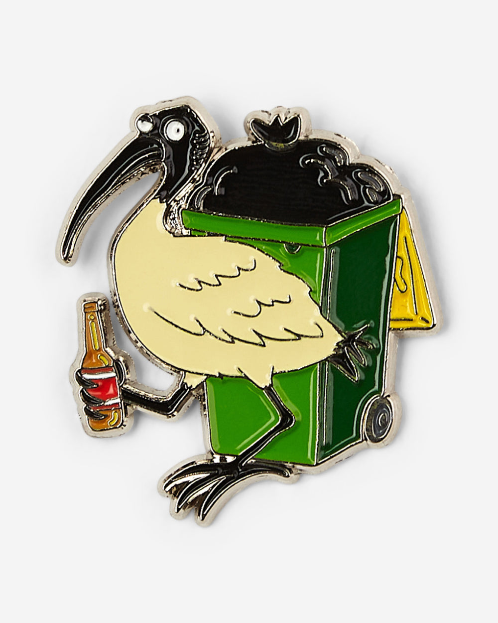 Bin Chicken Enamel Pin Australia Online