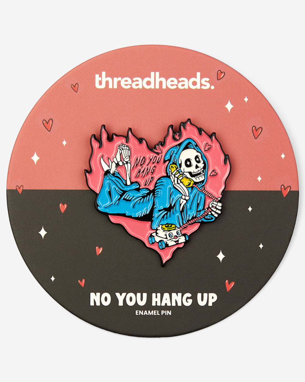 No You Hang Up Enamel Pin Australia Online