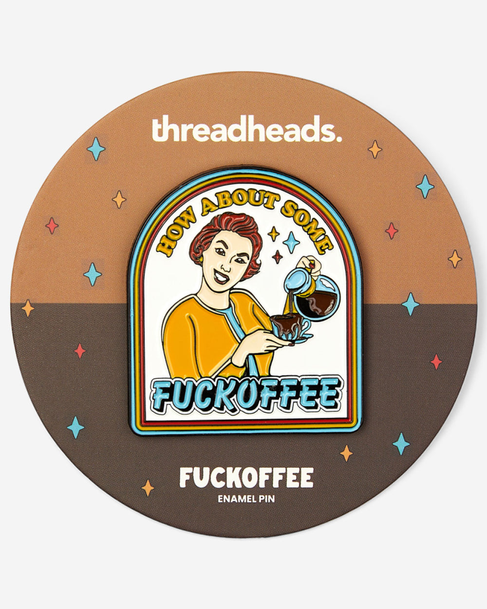 Fuckoffee Enamel Pin Australia Online