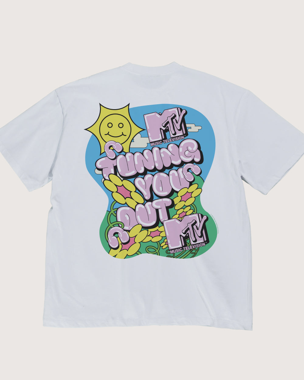 Tuning You Out Oversized Tee